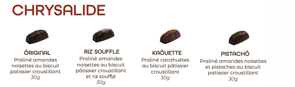 Pralinés Chrysalide Banner